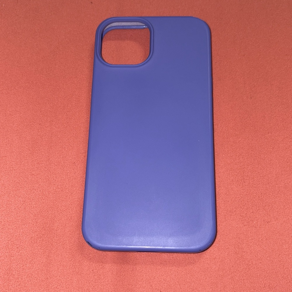 Purple Silicone Phone Case - Iphone 13 case
